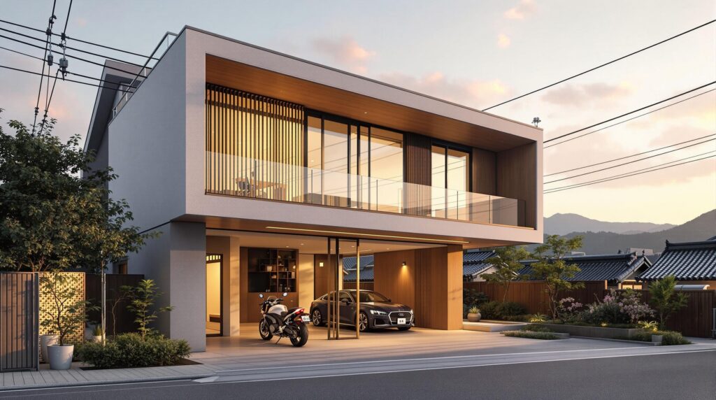 海外ガレージハウス賃貸事例から学ぶ京都での理想の住まい探し